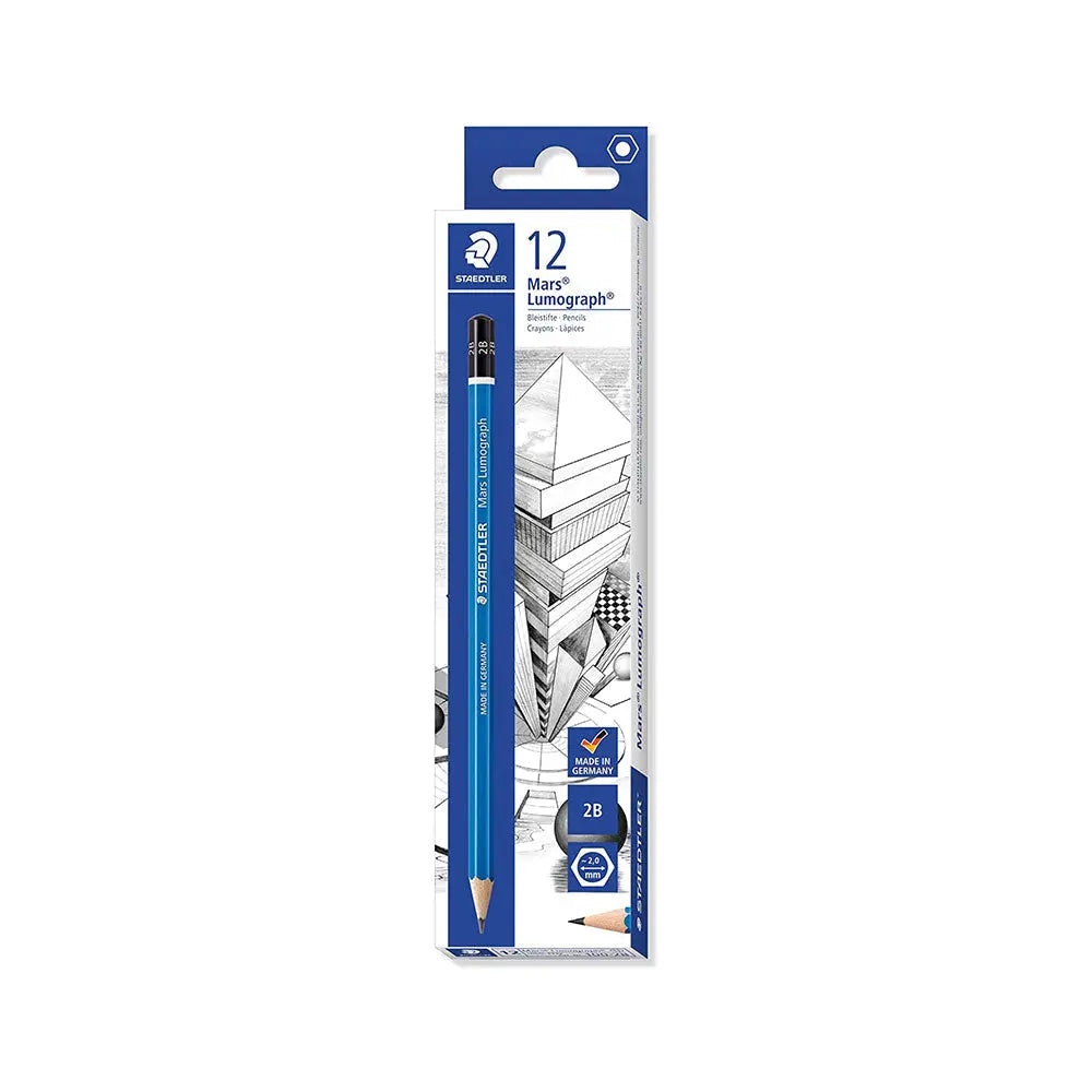 Staedtler-Mars-Lumograph-Pencils-_Loose_-Staedtler-1667647834.jpg Staedtler Mars Lumograph Pencils| Shading and Sketching(Loose) - Image 3