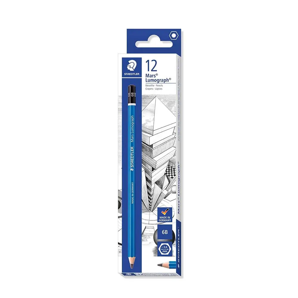 Staedtler-Mars-Lumograph-Pencils-_Loose_-Staedtler-1667647854.jpg Staedtler Mars Lumograph Pencils| Shading and Sketching(Loose) - Image 8