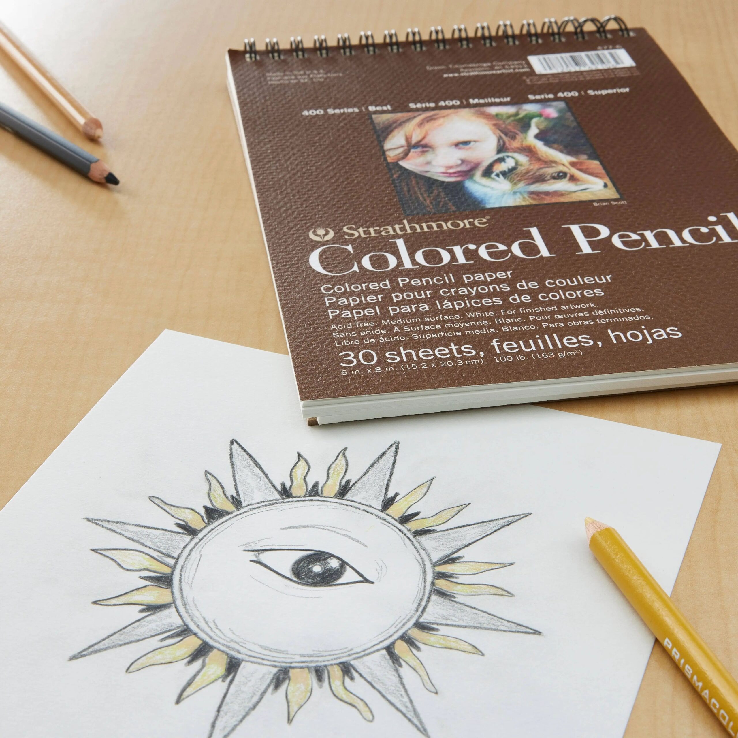 Strathmore-Colored-Pencil-Paper-Series-400_30-SHT_163-GSM-6_-x-8_477-6_-Strathmore-63780965.jpg Strathmore 400 Series Colored Pencil Paper,30 SHT,163 GSM - 6"x 8"(477-6) - Image 1