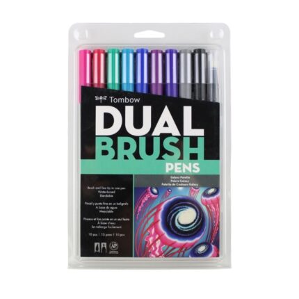 Tombow Dual Brush Pens Art Markers– Galaxy Palette