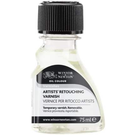 Winsor and Newton Retouching Varnish Bottle - 75 ML