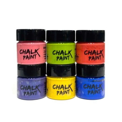 iCraft Chalk Paint Mini Starter Pack of 6 (Basic Shades)