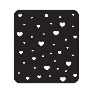 iCraft-Mini-Heart-Pattern-Stencil-4X4-8931-iCraft-1667638712.jpg iCraft Mini Stencil - 4X4 - 8931 Heart Pattern design - Image 1
