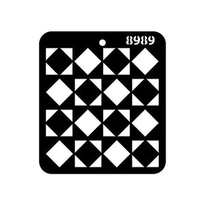 iCraft-Mini-Square-Pattern-Stencil-4X4-8989-iCraft-1682949244.jpg iCraft Mini Stencil - 4X4 - 8989 Square Pattern - Image 1