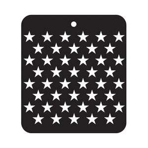 iCraft-Mini-Stars-Pattern-Stencil-4X4-8928-iCraft-1667638669.jpg iCraft Mini Stencil - 4X4 - 8928 Stars Pattern design - Image 1