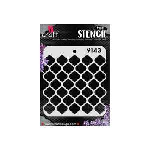 iCraft-Mini-Traditional-Pattern-Stencil-4X4-9143-iCraft-1672740375.jpg iCraft Mini Stencil - 4X4 - 9143 Traditional Pattern ( Moroccan Ika ) - Image 1