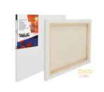High-quality Pablo Art 12×12 Stretched Canvas Board ideal for artists, showcasing premium-grade cotton with a kiln-dried wooden frame