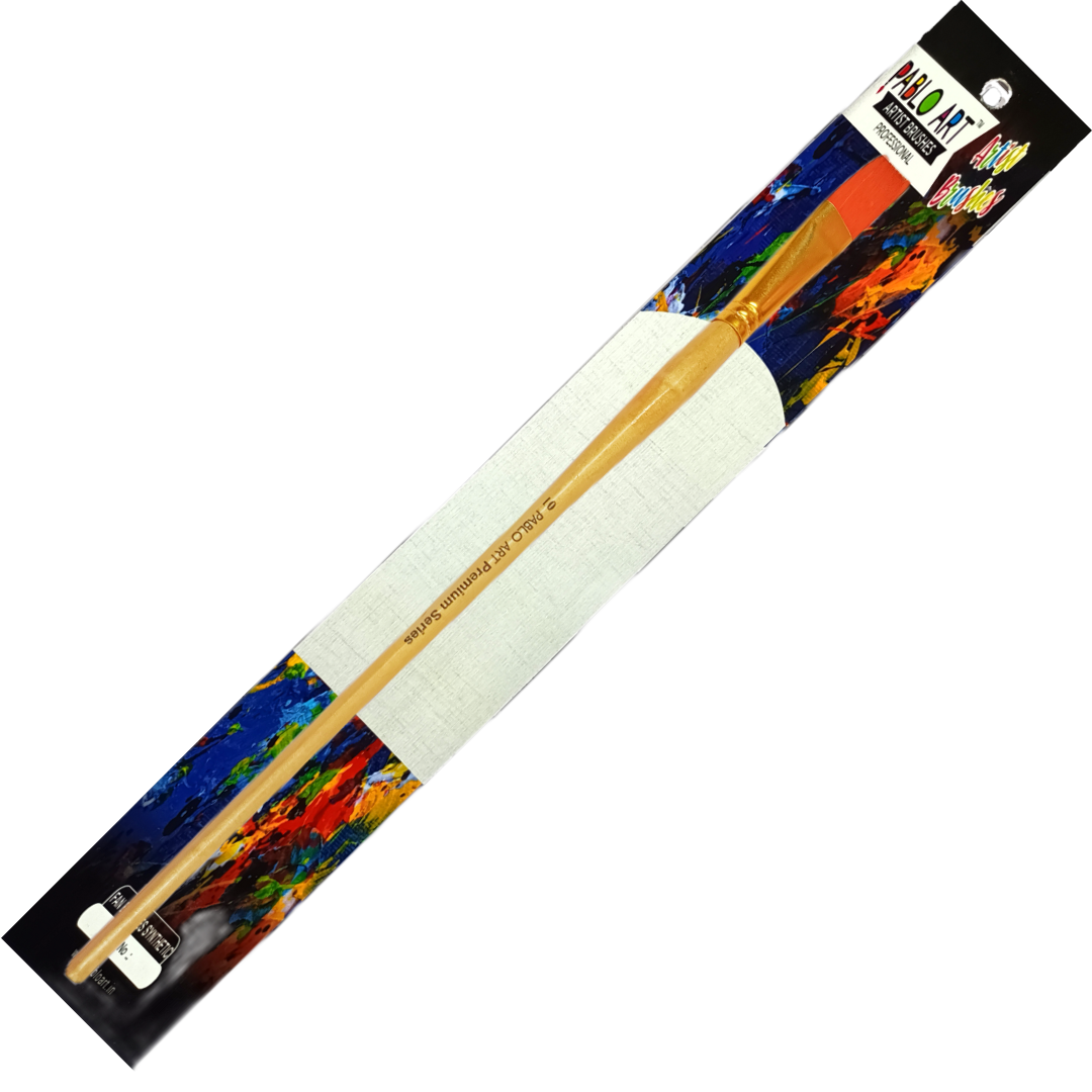 12-2.png Pablo Art Artists Premium Brush Size 10 Angular - Image 1