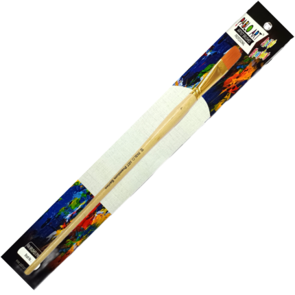 Pablo Art Artists Flat Premium Brush Size 10 with ergonomic handle and synthetic bristles for versatile painting
