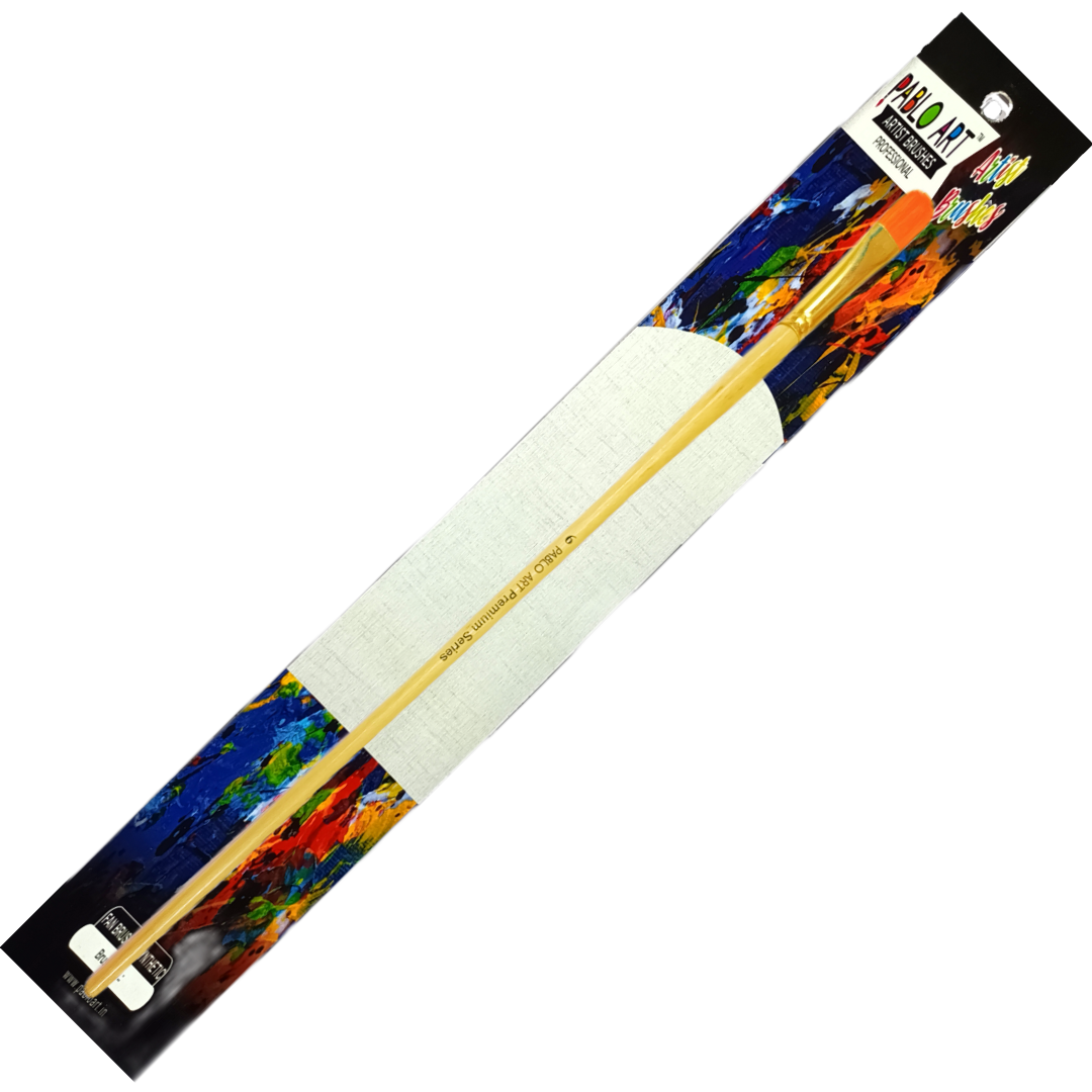 2-1-3.png Pablo Art Premium Filbert Brush Size 6 - Image 1