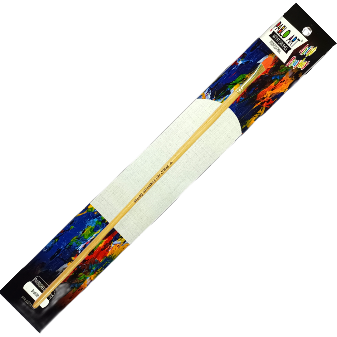 4-2-1.png Pablo Art Premium Filbert Brush Size 4 - Image 1