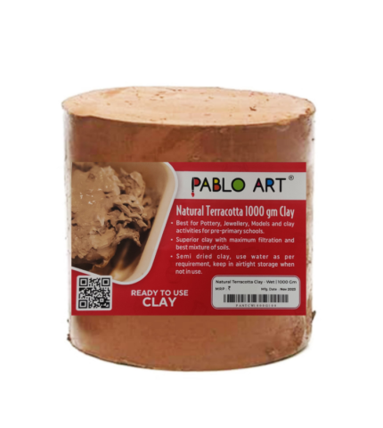 Pablo Art Earthen Clay Dough for Modeling