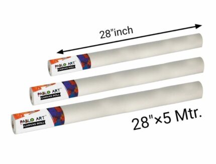 Pablo Art 28×5 Mtr.Canvas Roll painting canvas paper