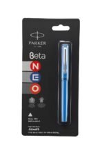 Parker Beta Neo Chrome Trim Ball Pen Ink Color - Blue