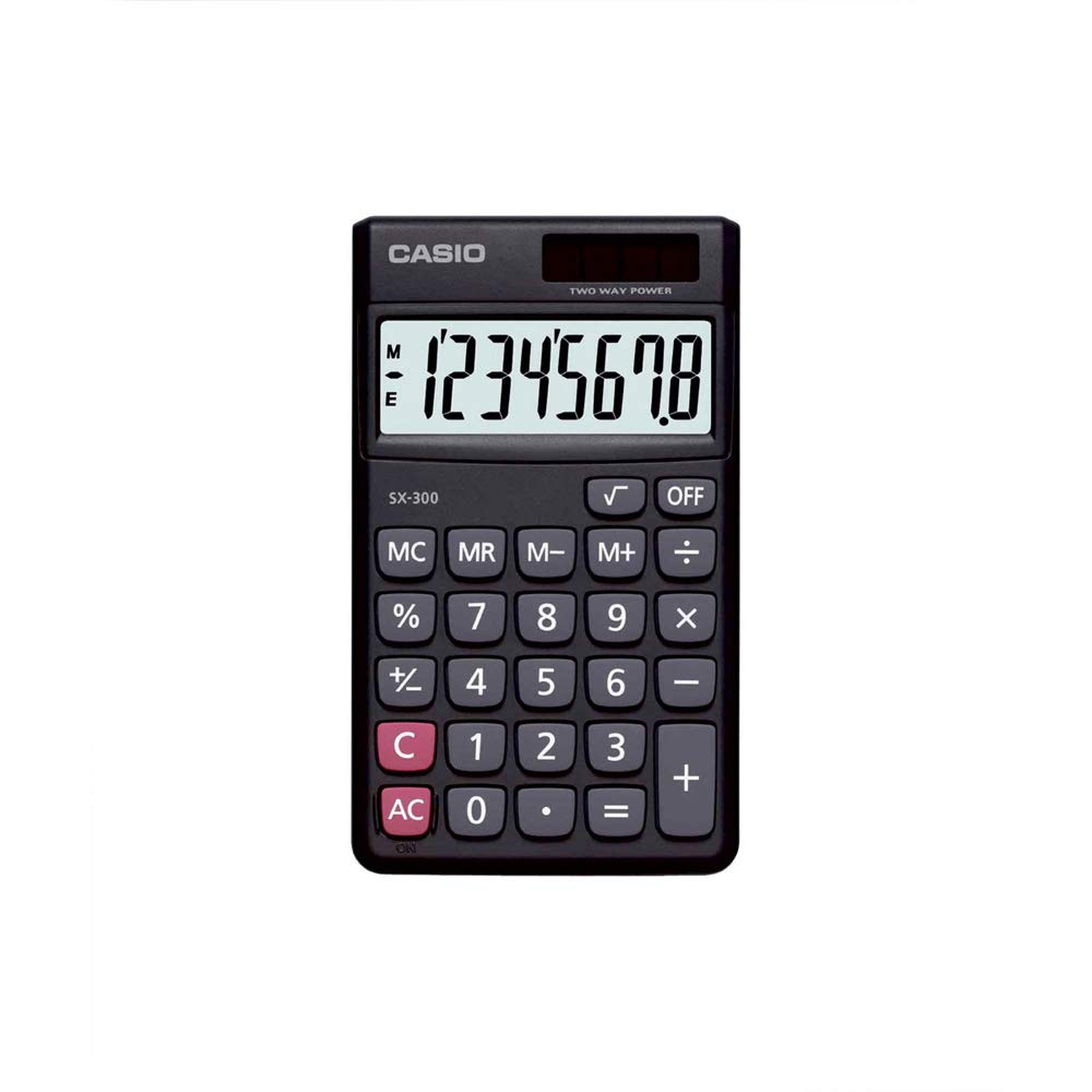 51-EkrM0ZnL._SL1000_ Casio SX-300-W Portable Calculator - Image 1