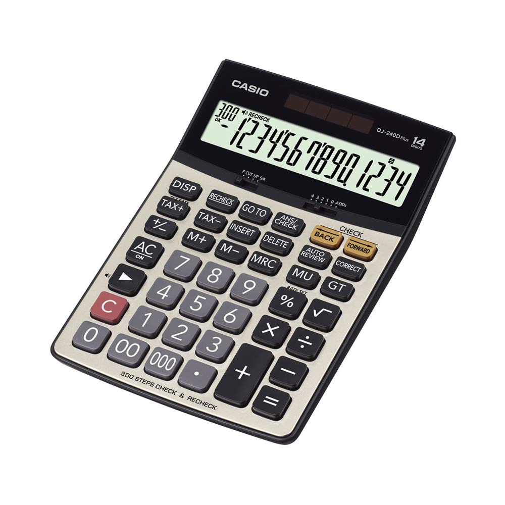 61DJvTEFn6L._SL1000_ Desktop Calculator with 300 Step Check