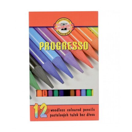 Kohinoor Progresso Woodless Colour Pencils Set Of 12