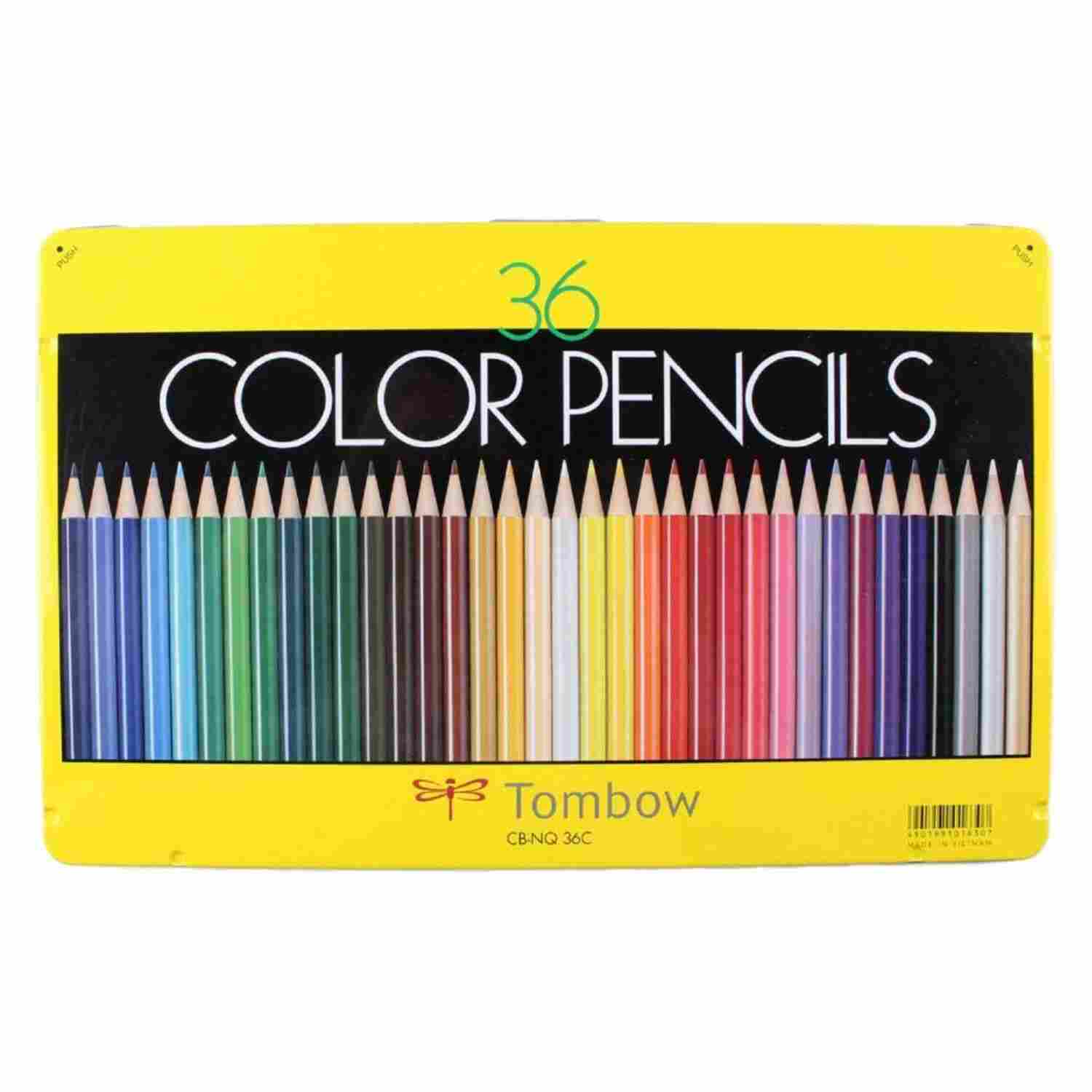 colour pencil36 Tombow Colored Pencils (36 colors) CB-NQ36C - Image 1