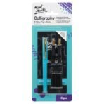 Mont Marte Calligraphy 2 Nib Pen Set Signature 8pc