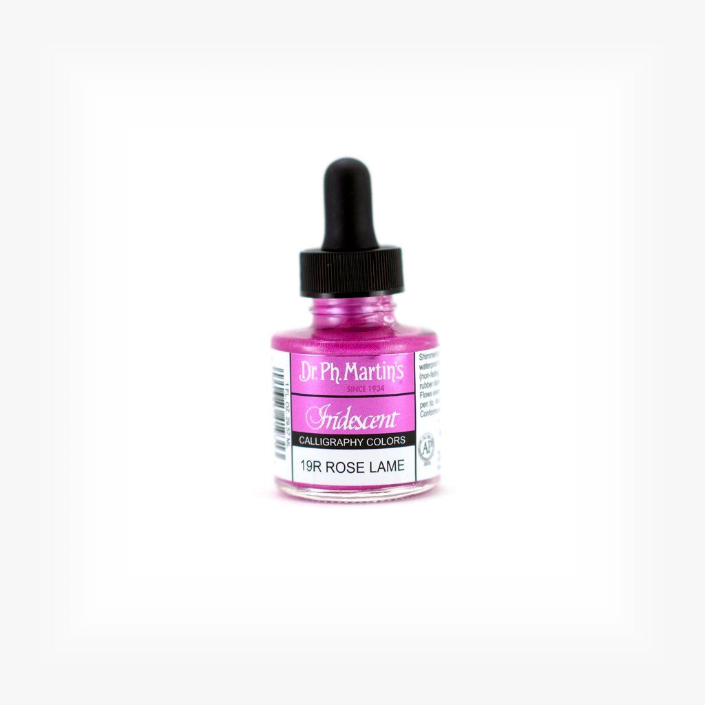 Dr. Ph Martin`s Iridescent Calligraphy Colors Rose Lame 30 ML Dr. Ph Martin`s Iridescent Calligraphy Colors Rose Lame 30 ML