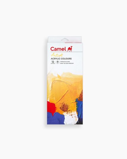 Camel Artist Acrylic Colours 12shades in 9ml
