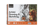 Brustro Artists Drawing & Sketching Wiro Pad A4-160GSM (30 Sheets)