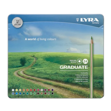 LYRA Graduate Coloured Pencil 24 Tin