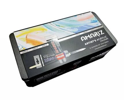 Doms amariz Artist's Acrylic Paints (12 Shades x 40ml Each)
