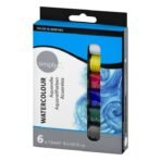 Daler Rowney Simply Watercolour Aquarelle Set 6x12ml Tubes
