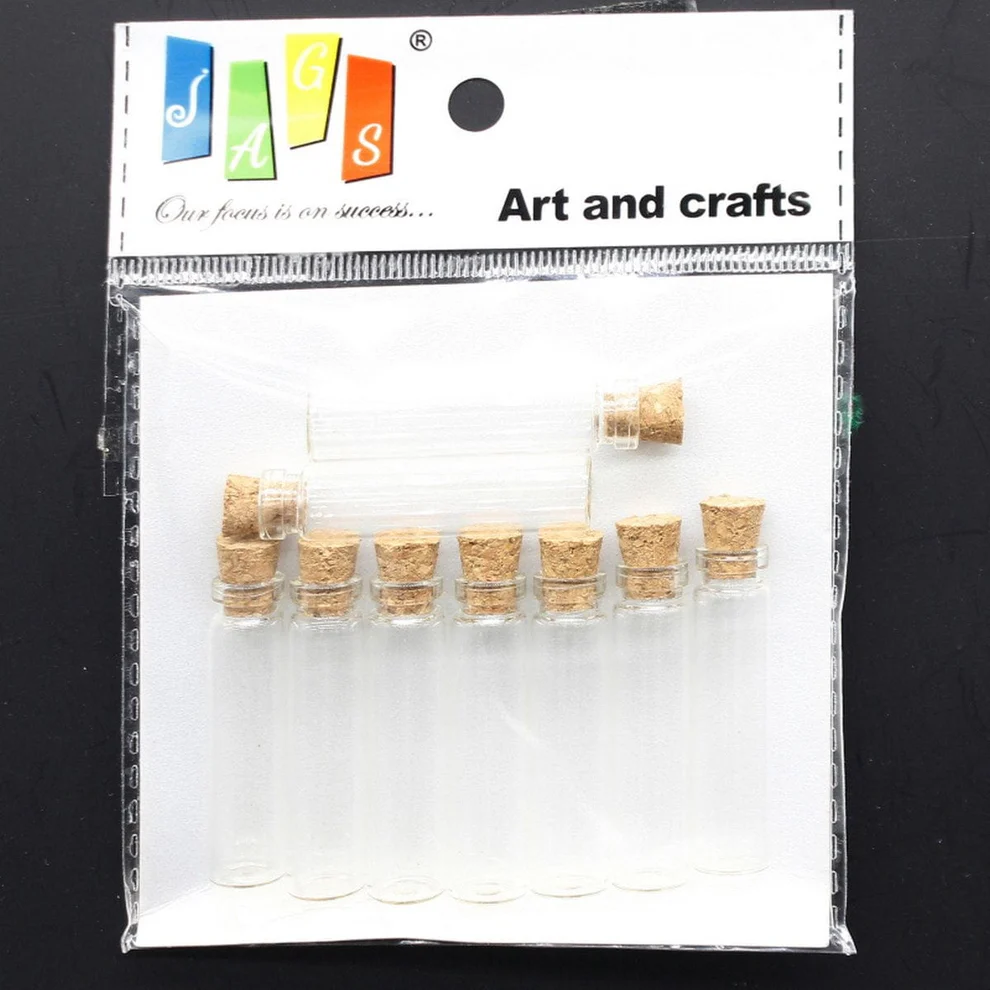 jags-mumbai-glass-messages-bottle-glass-messages-bottle-11x45-9-pcs-set-41144226119893 Glass Messages Bottle 11x45 9 pcs Set