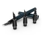 Scrikss | Calligraphy | Pen Set | Blue | Medium, 1.1mm, 1.5mm, 2.3mm Nib - Image 3