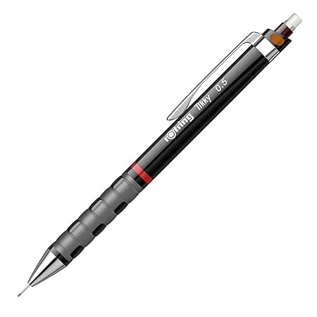 51D+1o9gTRL._SY450_ Rotring | Tikky | 500 | Mechanical Pencil | Black Barrel | 0.5mm