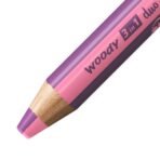 Stabilo | Multi-Talented Pencil | Woody 3 In 1 Duo | Pink/Lilac | 1 Piece