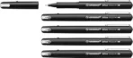 Stabilo | dr!ver Series | Premium Fineliner | Medium | Pack of 5 | Black