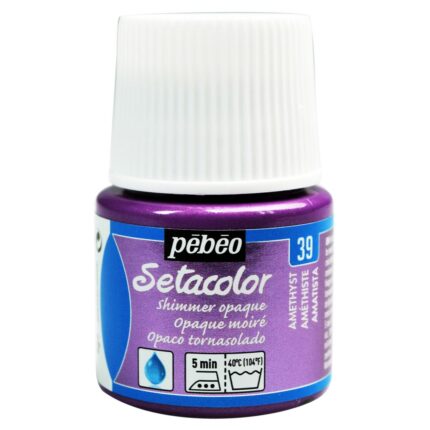 Pebeo Setacolor Opaque Shimmer Paint - 45 ml bottle
