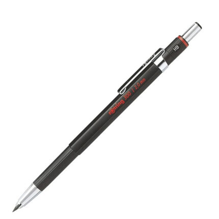 Rotring Black 2.0mm HB Mechanical Pencil