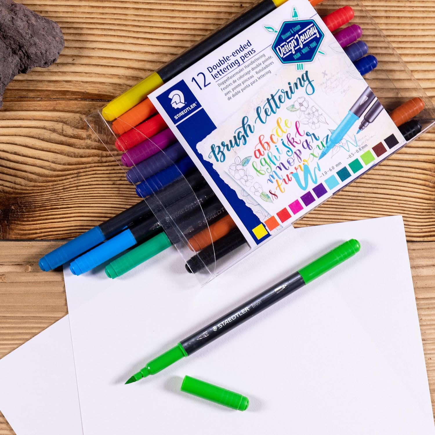 911dQZpFbLL._SL1500_ Staedtler Double-Ended Lettering Brush Pens