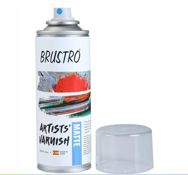 vrustro Brustro Artists Varnish Matte Spray 400ML