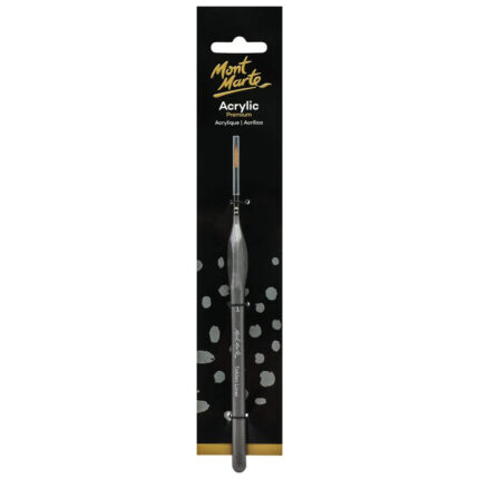 Mont Marte Artist Acrylic Brush Taklon Liner 1