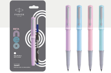 Parker Beta Neo Pastel Roller Ball Pen with coated clip