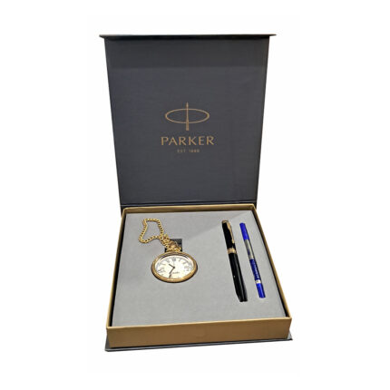 Parker Aster Rollerball Pen, Parker Black Rollerball Pen, Parker Pen Gift Set, Parker Pen with Pocket Watch, Luxury Writing Pens India, Premium Stationery Gifts, Parker Pen for Office Use, Black and Gold Parker Pen, Parker Rollerball Pen Online, Parker Pens for Gifting, Parker Pen with Gold Trim, Parker Rollerball Pen Price India
