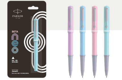 Parker Beta Neo Pastel Ballpoint Pen, Refillable, Fine Tip - Random Color