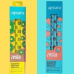 Apsara Zesta Scented Pencils 2 Unique Fragrances