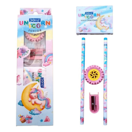 Doms Unicorn Junior Stationery Kit