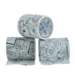 BRUSTRO Washi Tapes DIY Colouring tapes 50 mm x 5 mtrs Set of 3