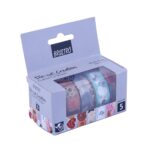 Brustro Die-Cut Creations Washi Tapes Set of 5 15 mm x 3 mtrs