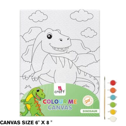 Colour Me Canvas Size 5 X 7