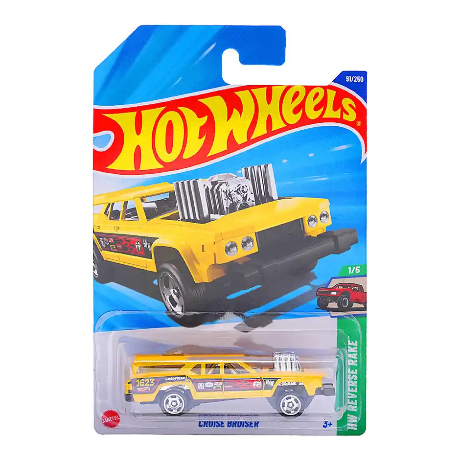Cruise Bruiser 1 Hot Wheels Cruise Bruiser Yellow - Image 1