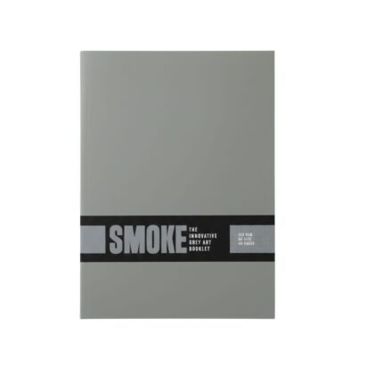 SMOKE Grey Paper Sketchbook A4 160 GSM Art Book for Artists & Designers pack of 2