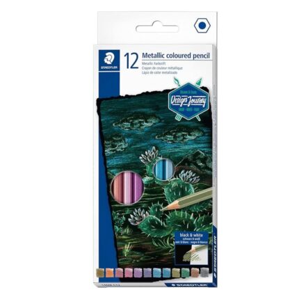 Staedtler Metallic Coloured Pencil - Set of 12